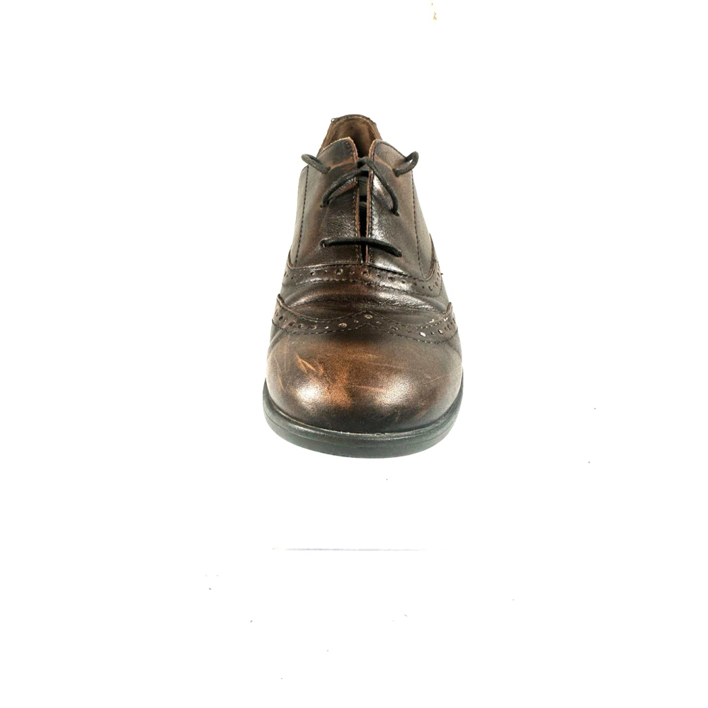 BORN Size 9 Leather Wingtip Naleigh Heeled Oxford Shoes EU 40.5 - Picture 15 of 15